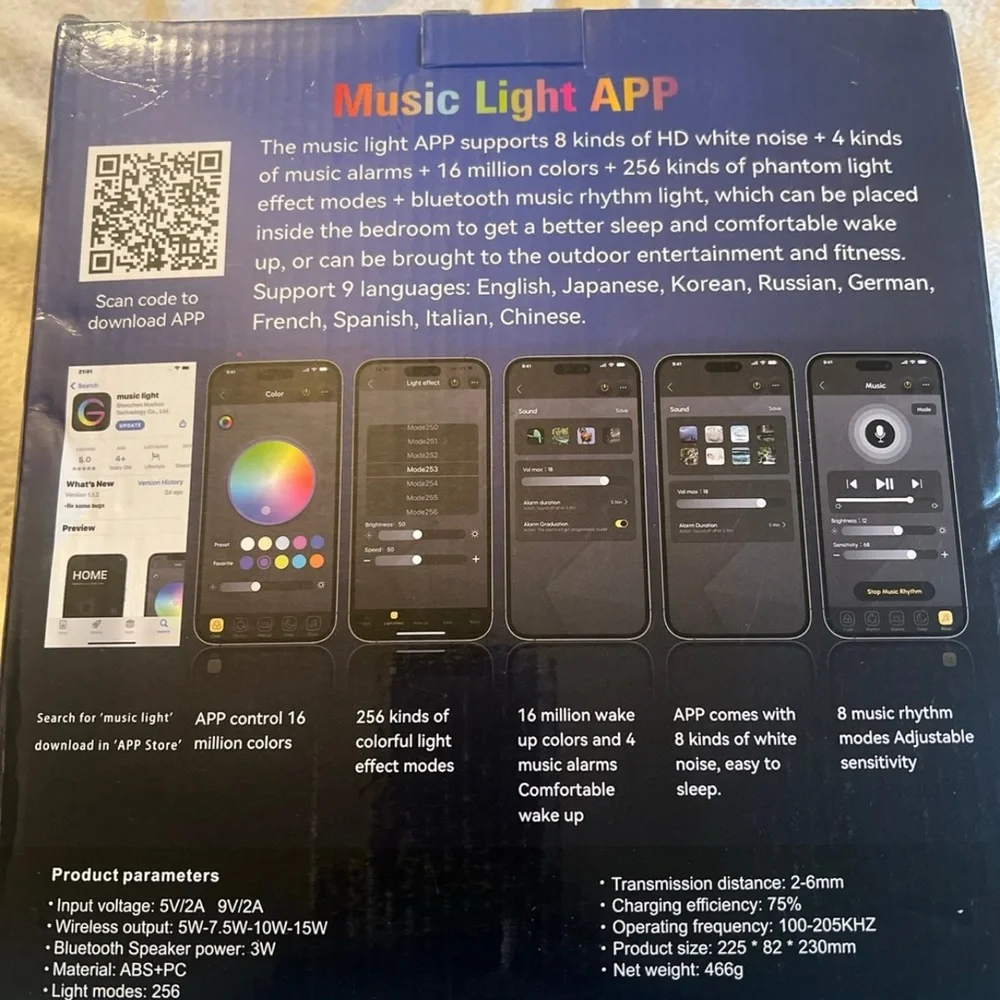 Google Smart Light Sound Machine - Multicolor